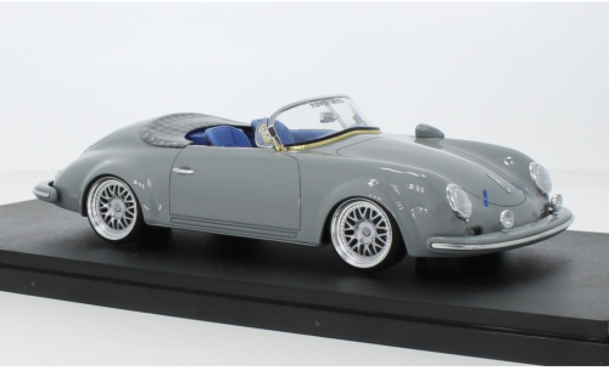 Porsche 356 1/18 GT Spirit S-Klub Outlawd Speedster grijs 2021 modelauto