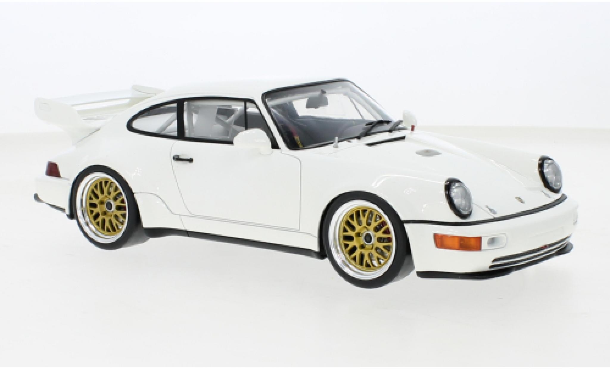 Porsche 993 1/18 GT Spirit 911 (964) RSR wit 1 modelauto