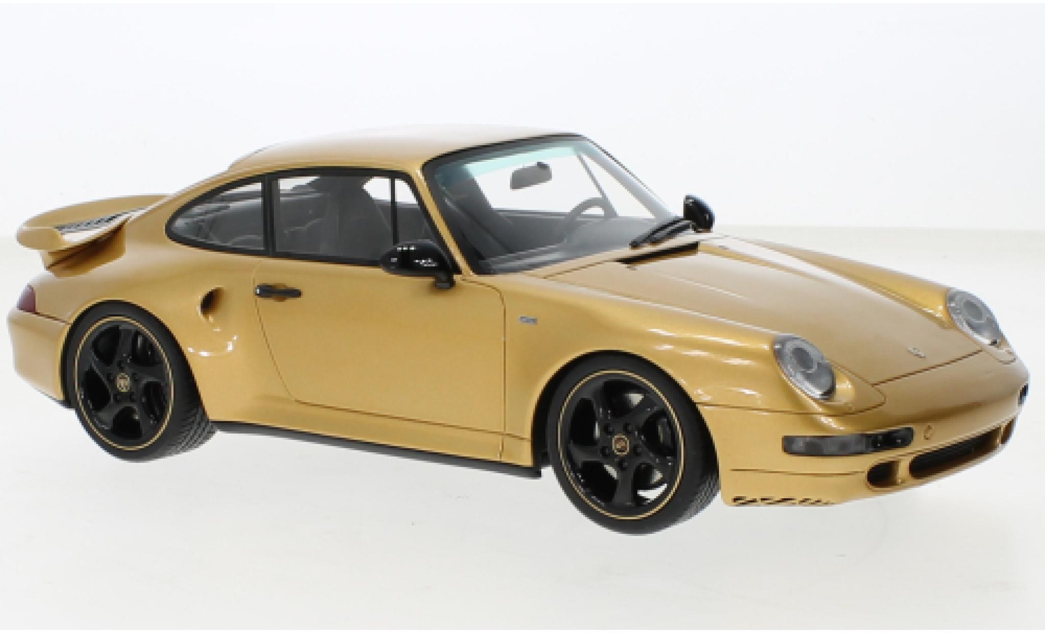 Porsche 991 Turbo S 1/18 GT Spirit 911 (993) Projct Gold dor&eacute; 2018 modelauto