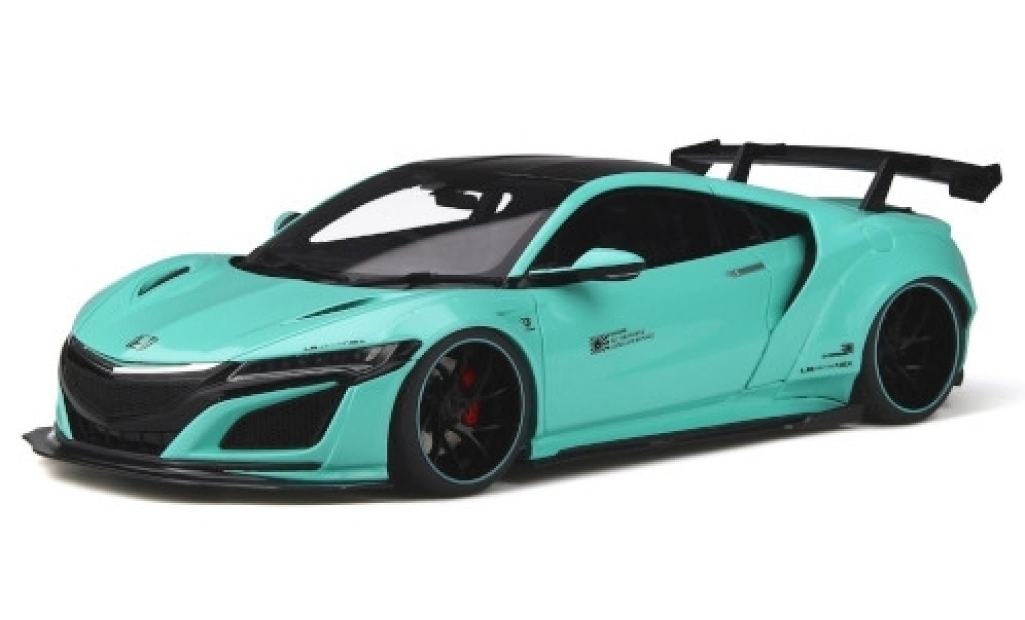 Honda NSX 1/18 GT Spirit LB-Works t&uuml;rkis RHD 2017 modelauto