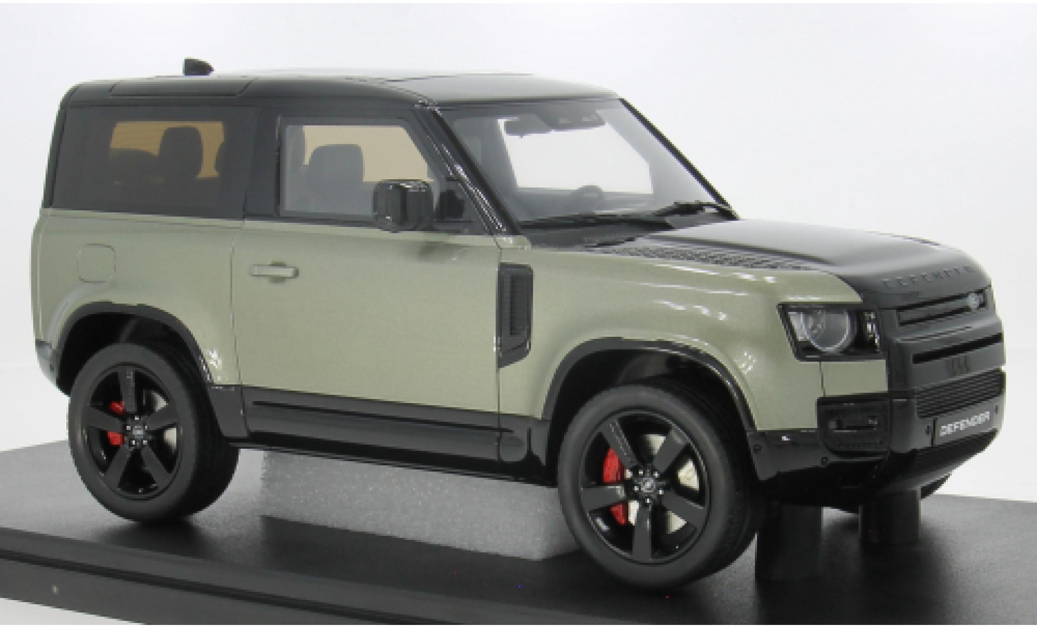 Land Rover Defender 1/18 GT Spirit P400 X-Dynamic HSE oliv 2021 1:18 modelauto