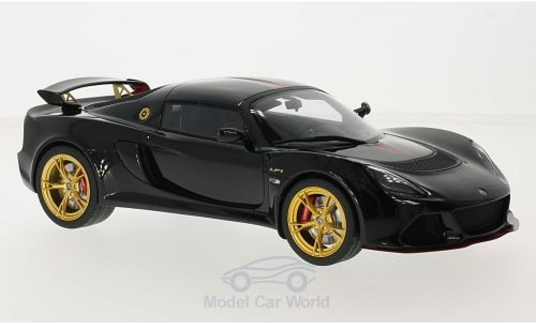 Lotus Exige 1/18 GT Spirit S3 LF1 zwart/Dekor modelauto