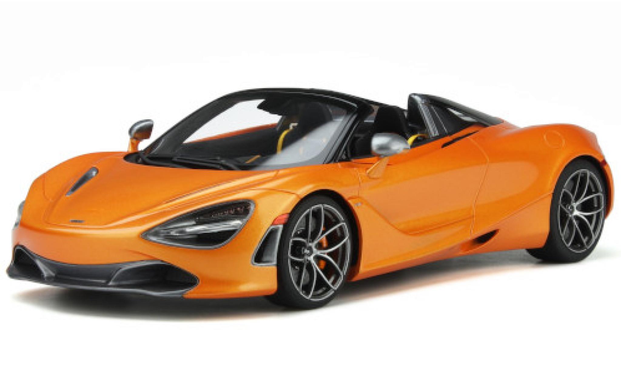McLaren 720 1/18 GT Spirit S Spider metallic oranje 2018 modelauto