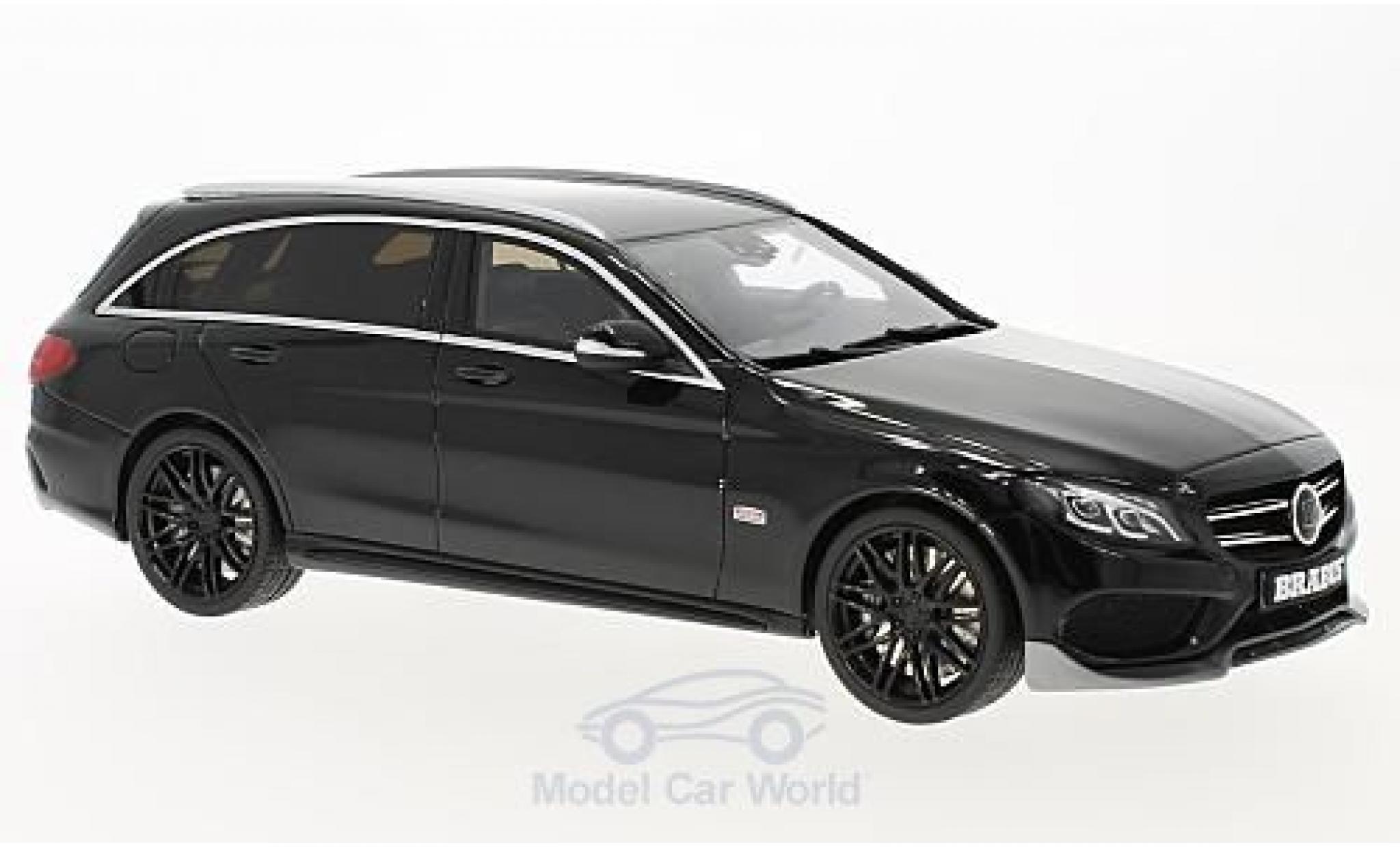 Mercedes Classe C 1/18 GT Spirit T-Modell Brabus B25 zwart modelauto
