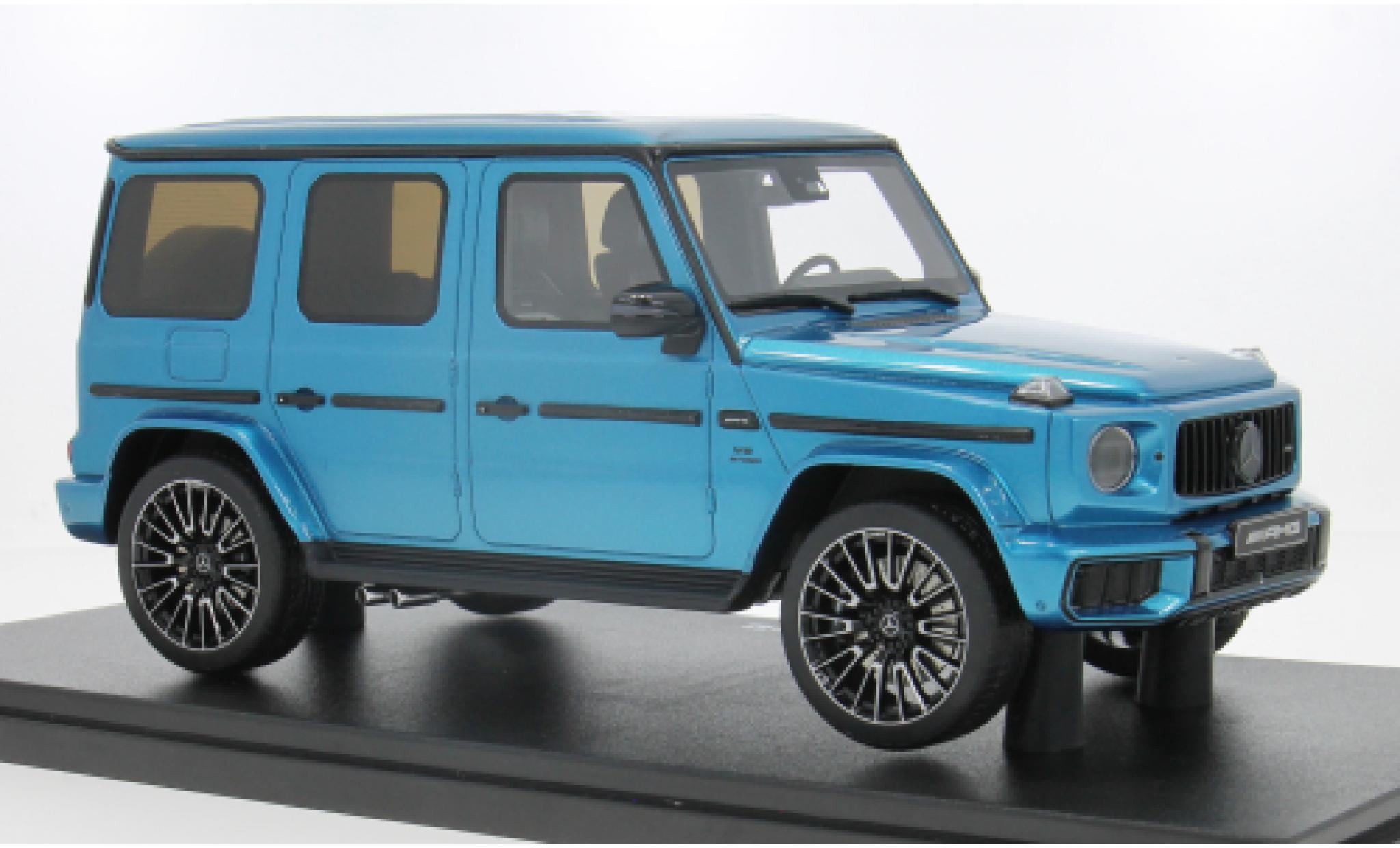 Mercedes Classe G 1/18 GT Spirit G63 AMG blauw 2024 1:18 modelauto
