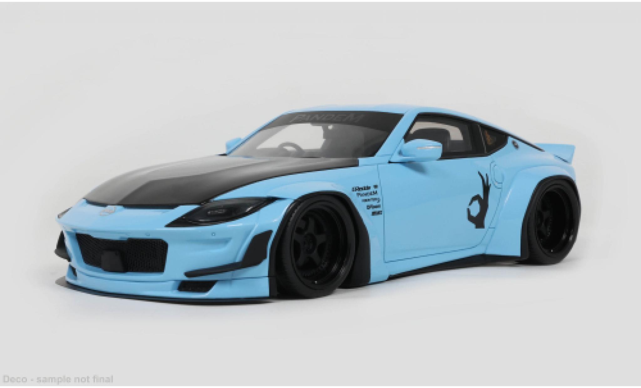 Nissan Fairlady Z 1/18 GT Spirit blauw 2025 1:18 modelauto