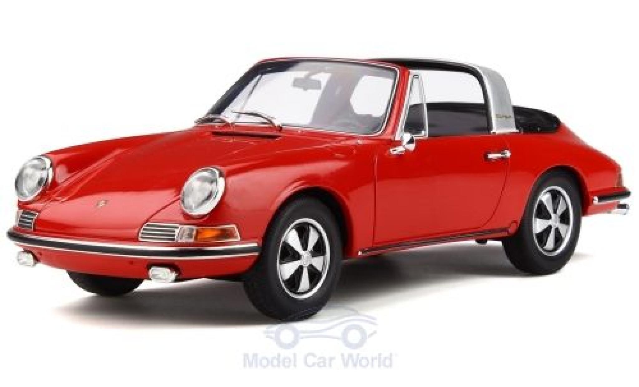 Porsche 911 1/18 GT Spirit (901) Targa rood 1967 modelauto