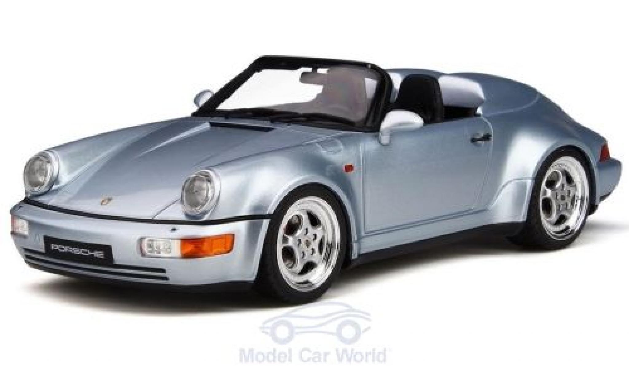 Porsche 964 Turbo 1/18 GT Spirit 911 () Speedster Turbo Look grijs modelauto