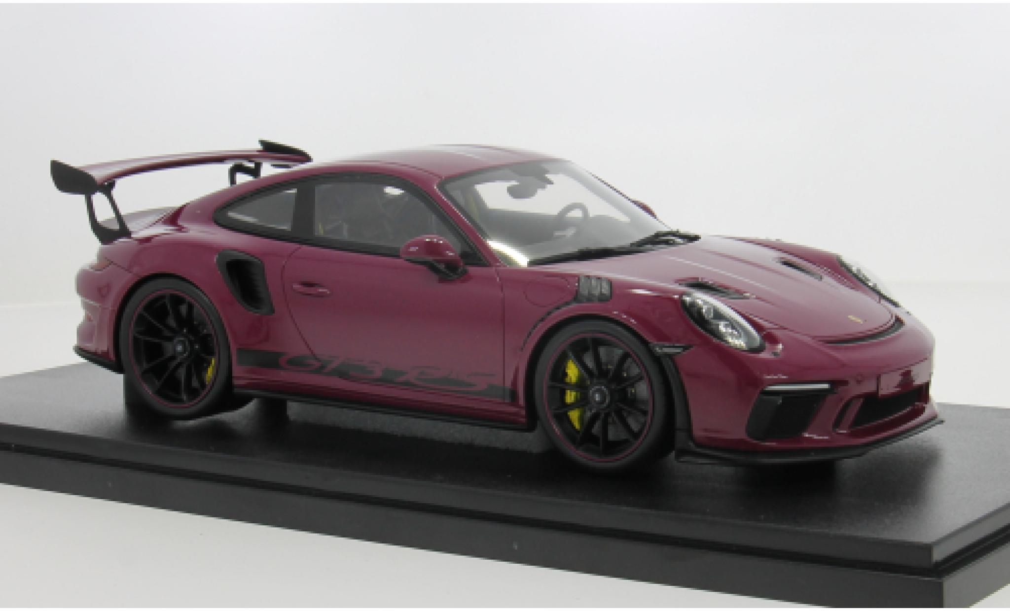 Porsche 992 GT3 R 1/18 GT Spirit 911 (991.2) S paars 2019 1:18 modelauto