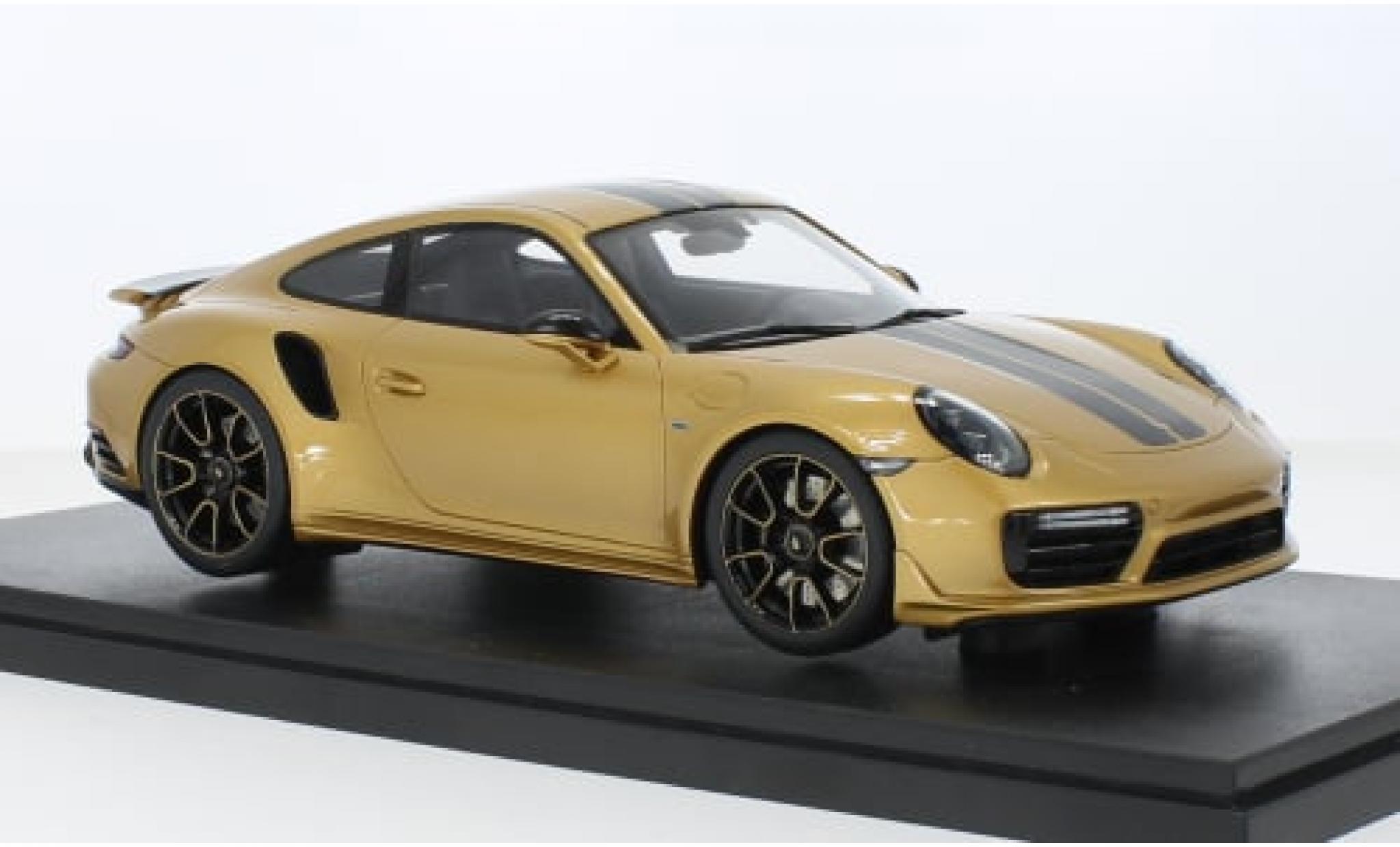 Porsche 991 Turbo S 1/18 GT Spirit 911 (.2) gold 2018 1:18 modelauto