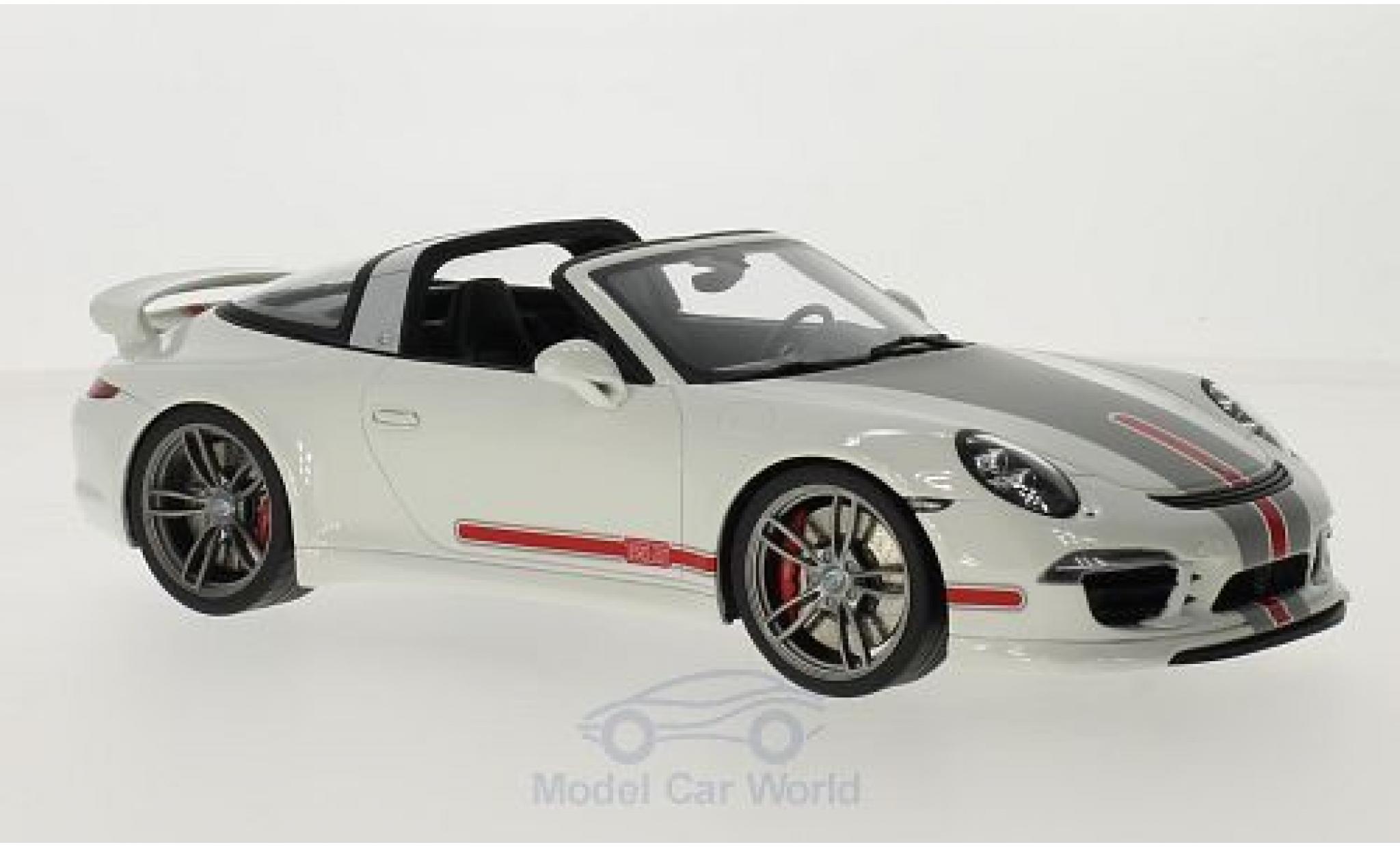 Porsche 991 Targa 1/18 GT Spirit 911 () Targa by Techart wit/Dekor modelauto
