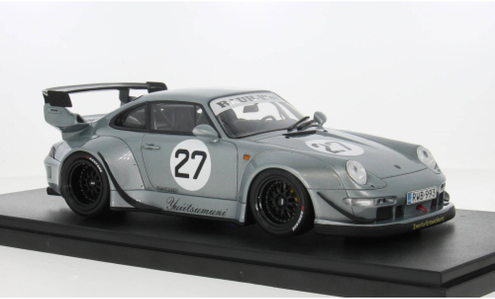 Porsche 993 RWB 1/18 GT Spirit 911  grijs 2024 1:18 modelauto