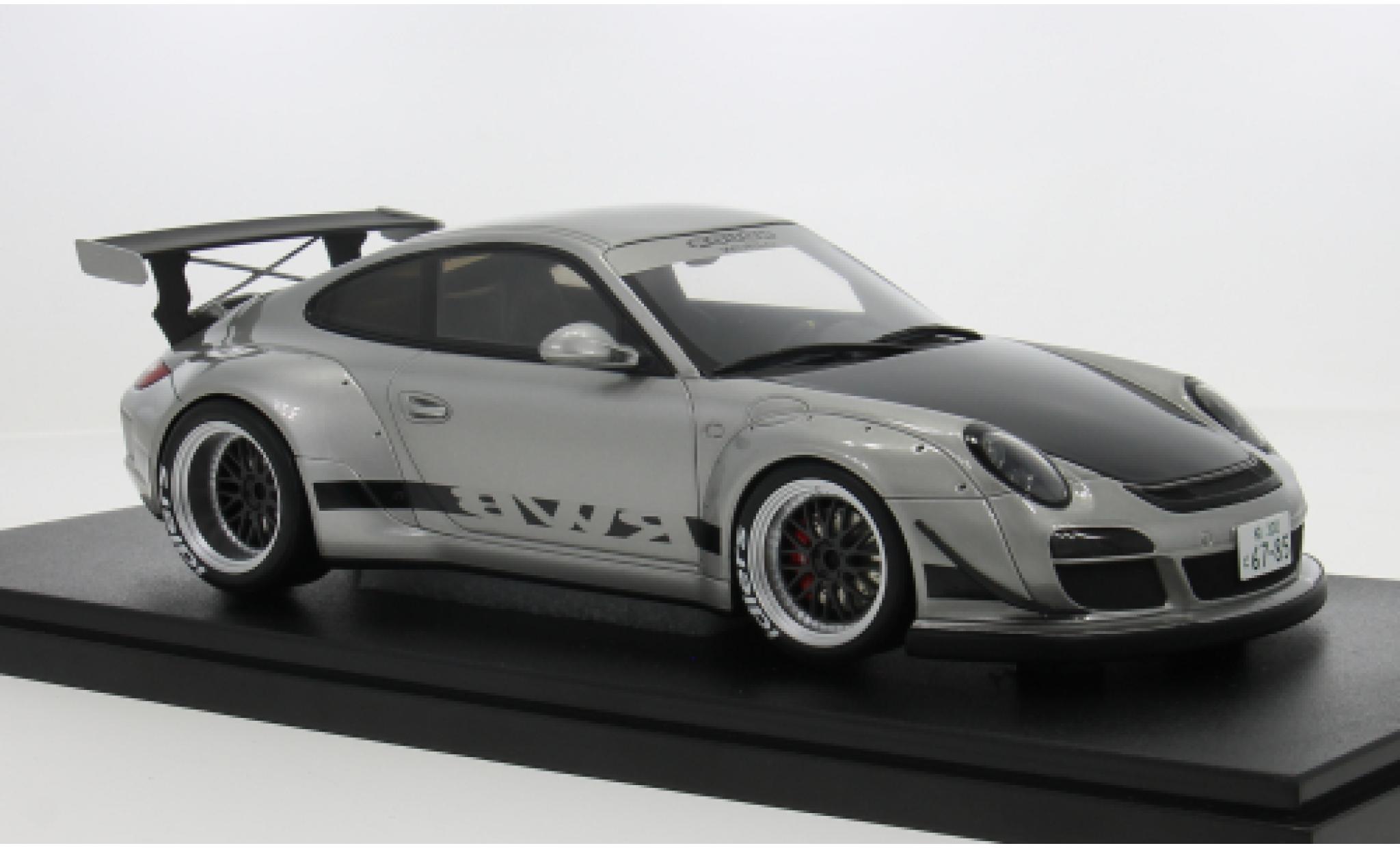 Porsche 993 RWB 1/18 GT Spirit 911  grijs Abu 2024 1:18 modelauto