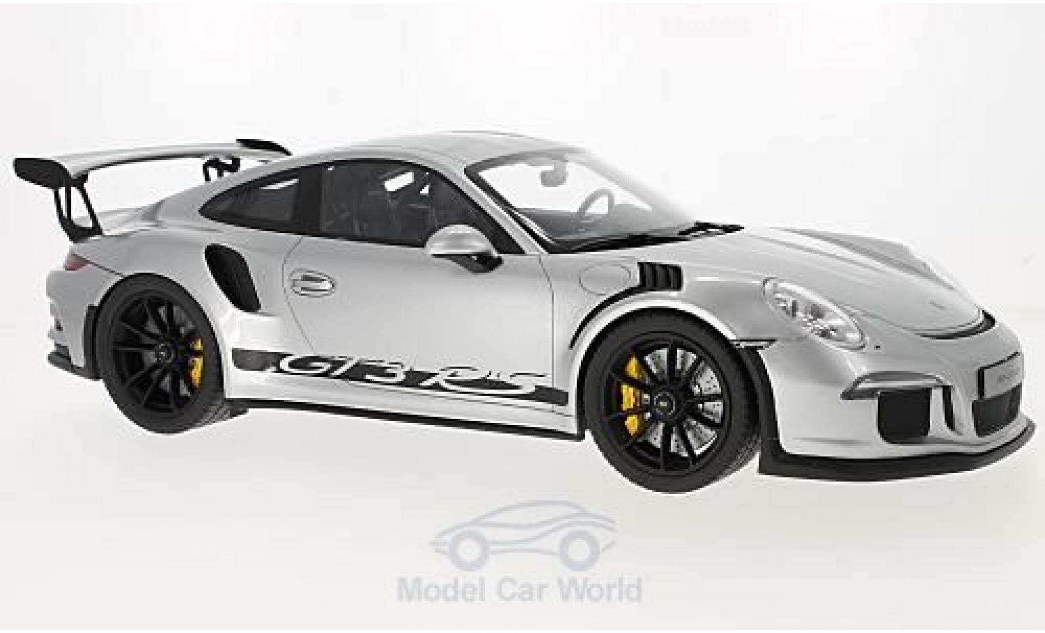 Porsche 991 GT3 RS 1/12 GT Spirit 911 GT3 RS grijs 2015 modelauto