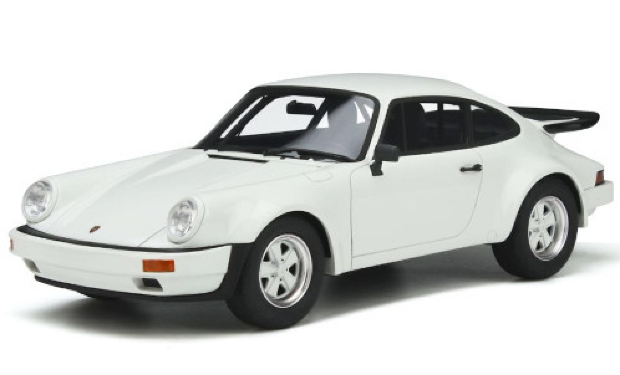 Porsche 930 1/18 GT Spirit 911 SC RS wit 1984 modelauto