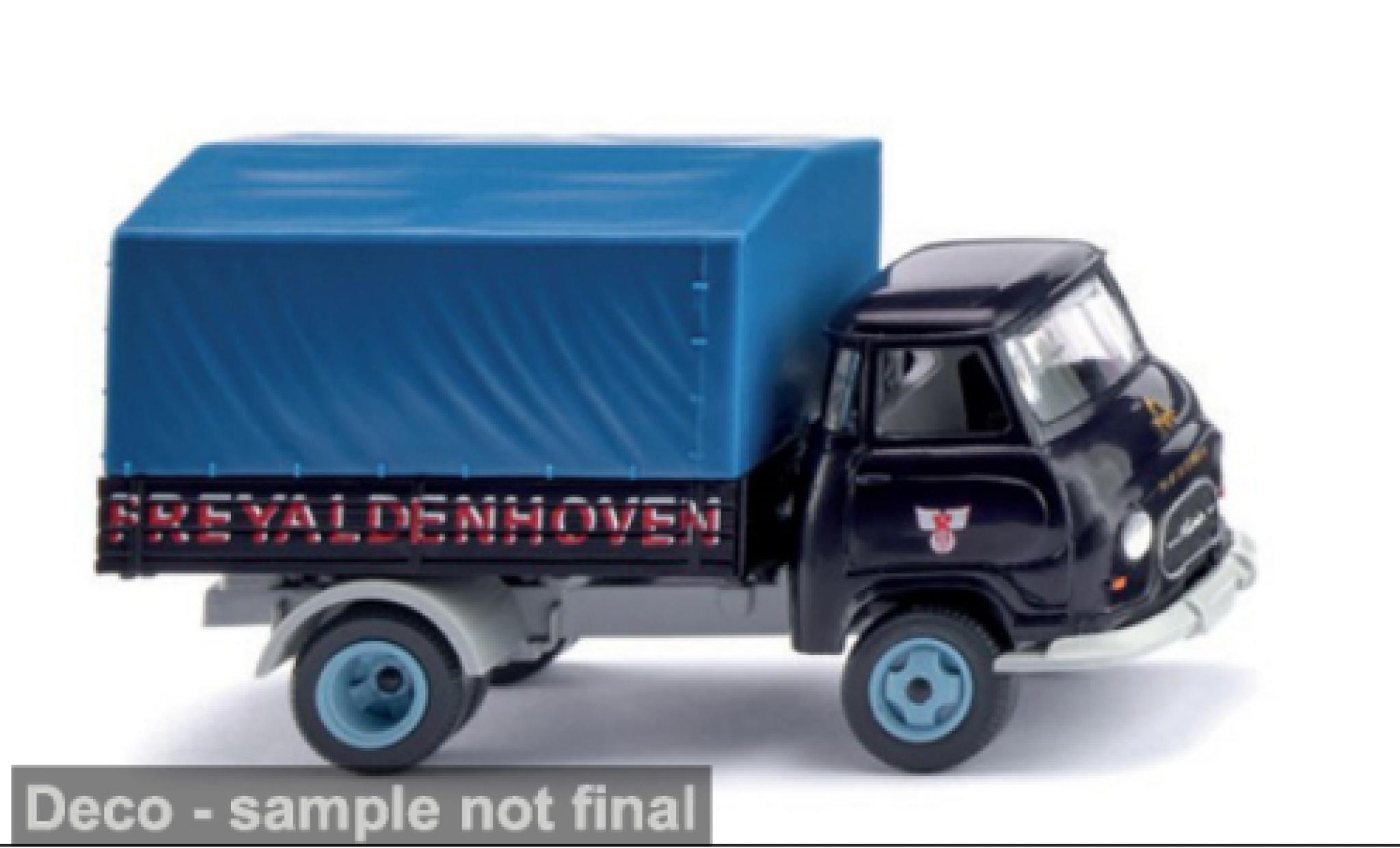 Hanomag Kurier 1/87 Wiking Bestelwagen 1958 Freyaldenhoven 1:87 modelauto