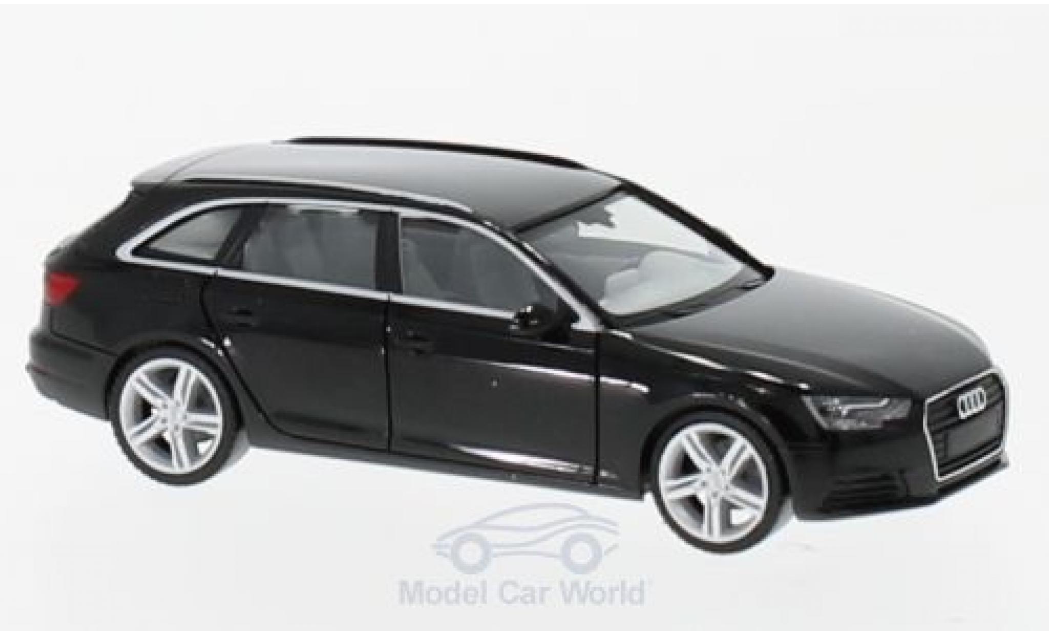 Audi A4 Avant 1/87 Herpa (B9) Avant zwart modelauto