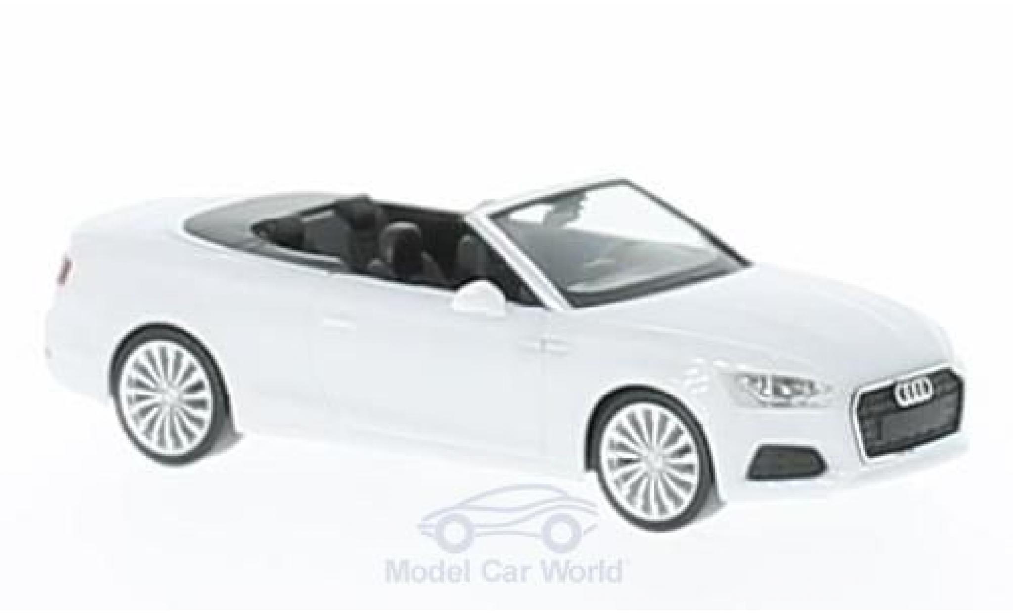 Audi A5 1/87 Herpa Cabrio wit modelauto