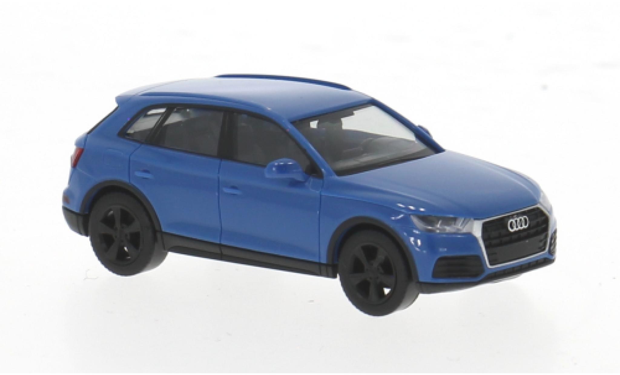 Audi Q5 1/87 Herpa blauw 1:87 modelauto
