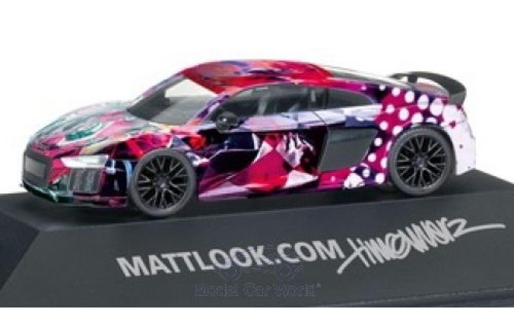 Audi R8 1/87 Herpa V10 Plus Mattlook Edition 4 modelauto