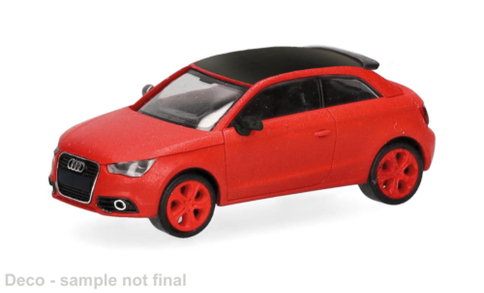 Audi S1 1/87 Herpa rood 1:87 modelauto