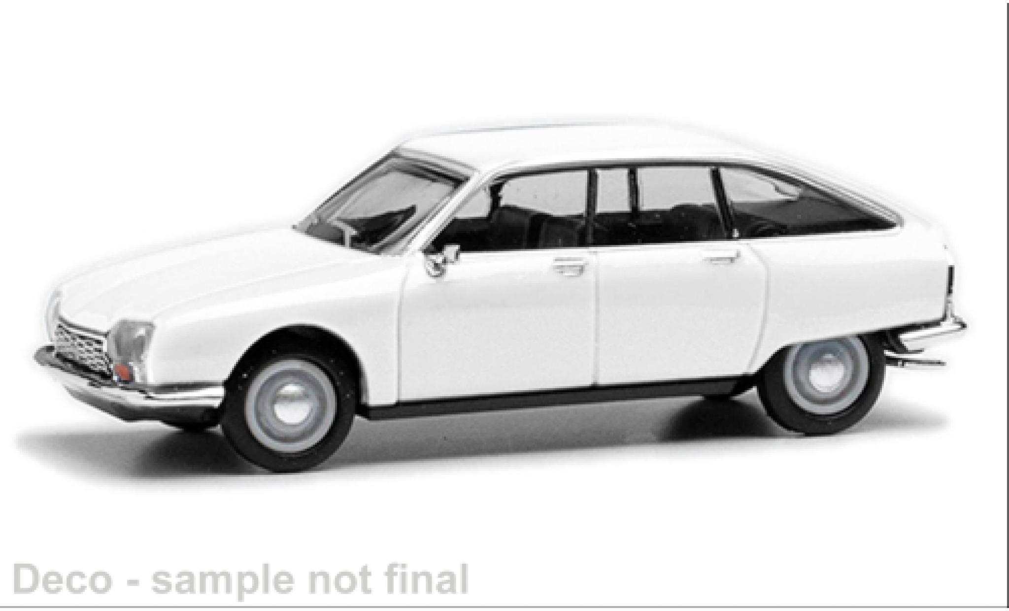 Citroen GS 1/87 Herpa wit 1:87 modelauto