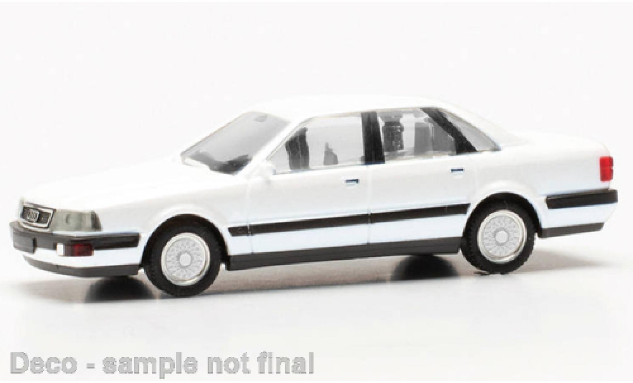 Audi V8 1/87 Herpa wit modelauto