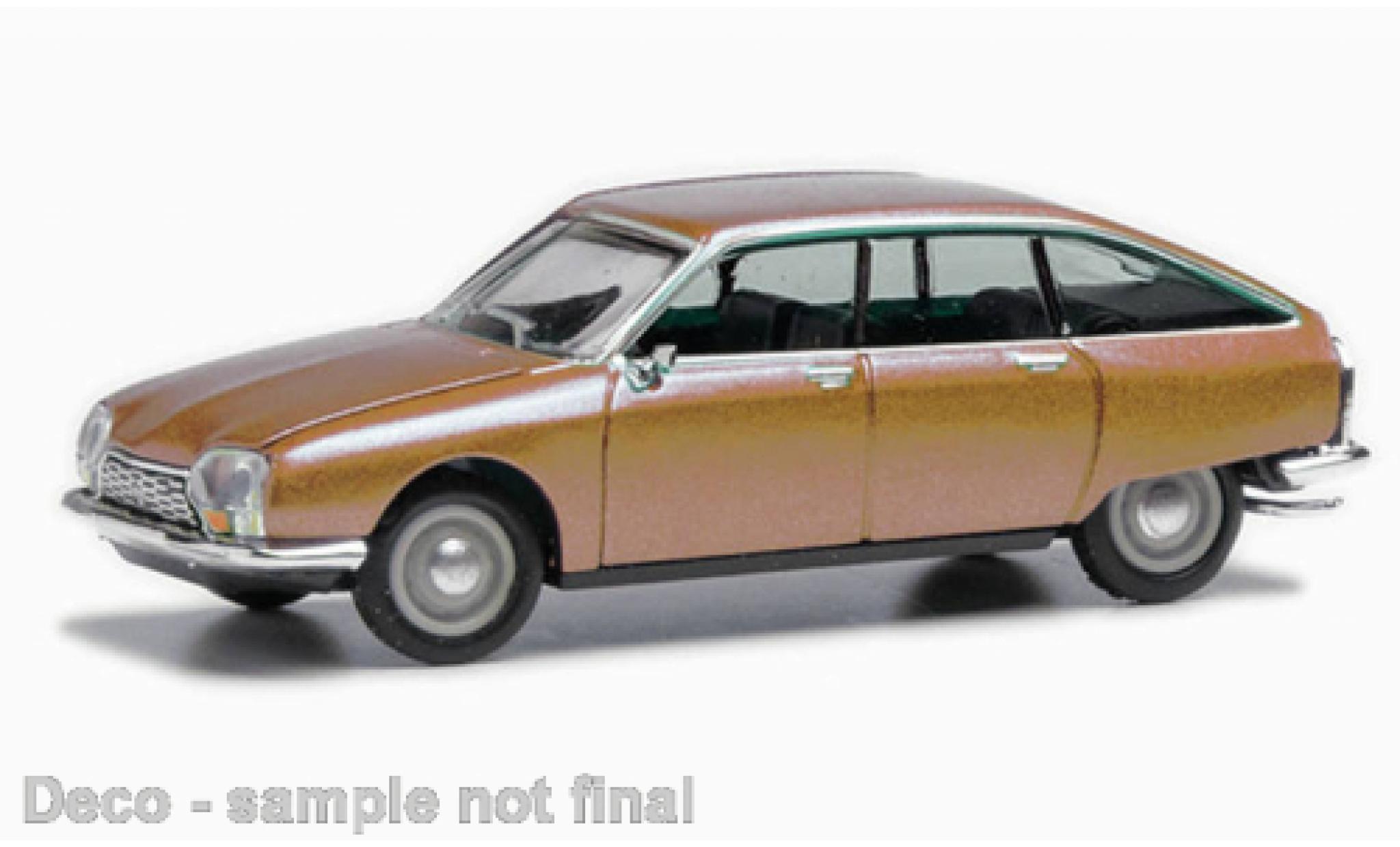 Citroen GS 1/87 Herpa metallic beige modelauto