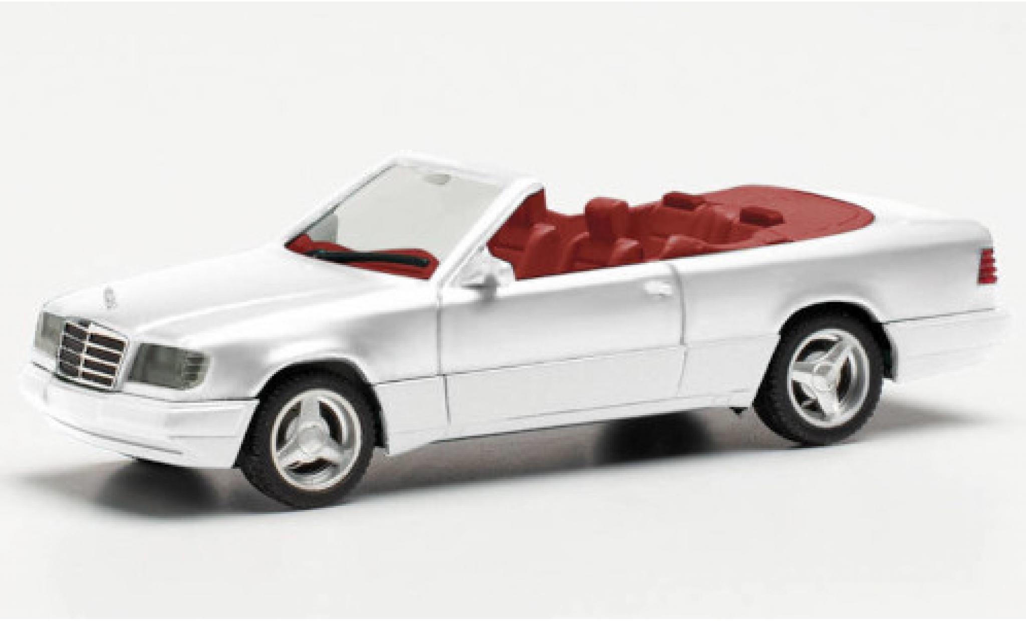 Mercedes Classe E 1/87 Herpa 320 CE (C124) cabriolet wit modelauto