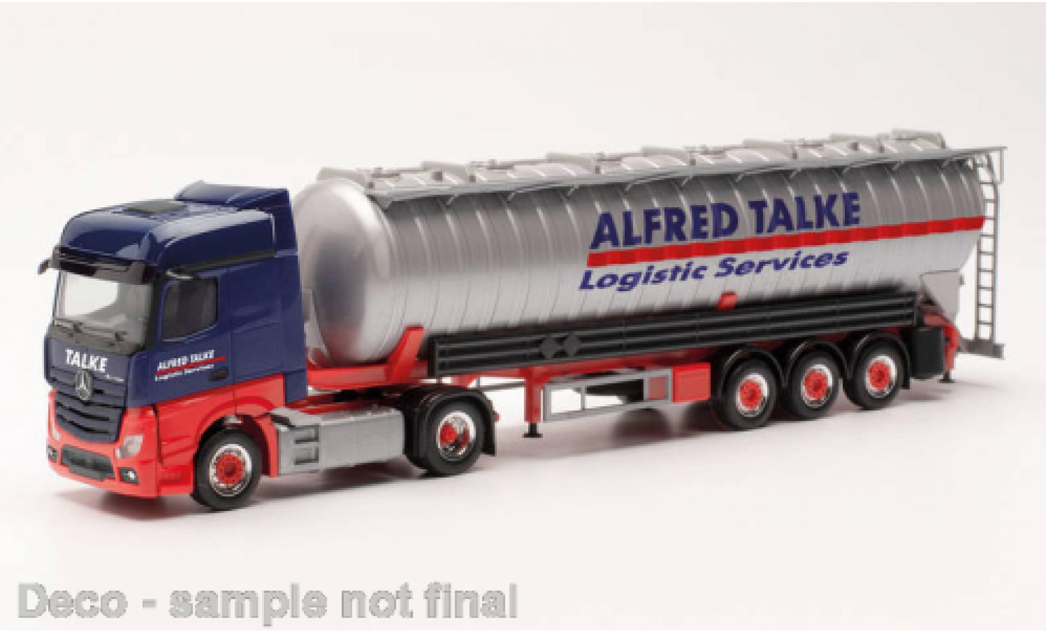 Mercedes Actros 1/87 Herpa Bigspace Alfred Talke 2018 modelauto