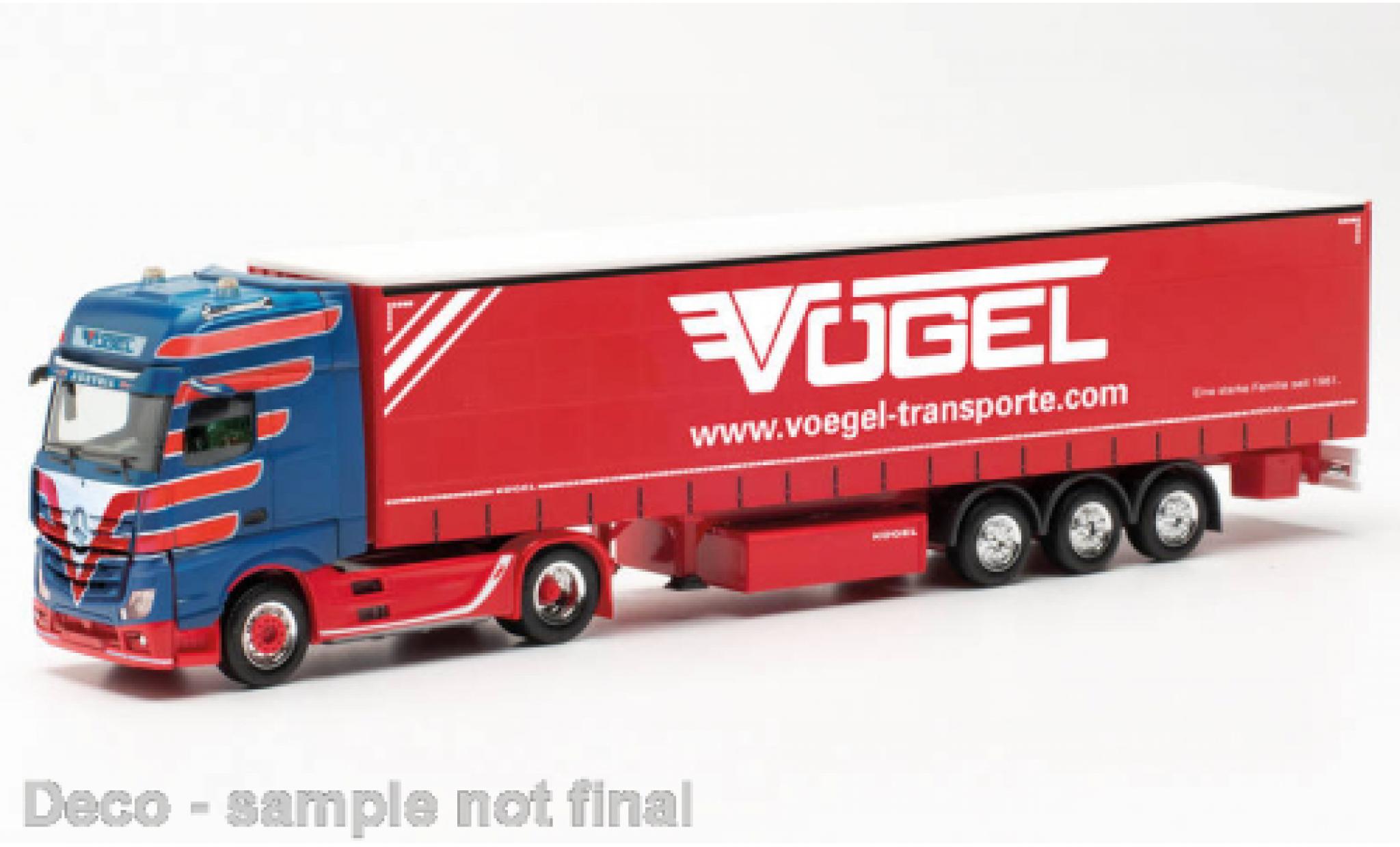 Mercedes Actros 1/87 Herpa Gigaspace V&ouml;gel (A) 2018 modelauto