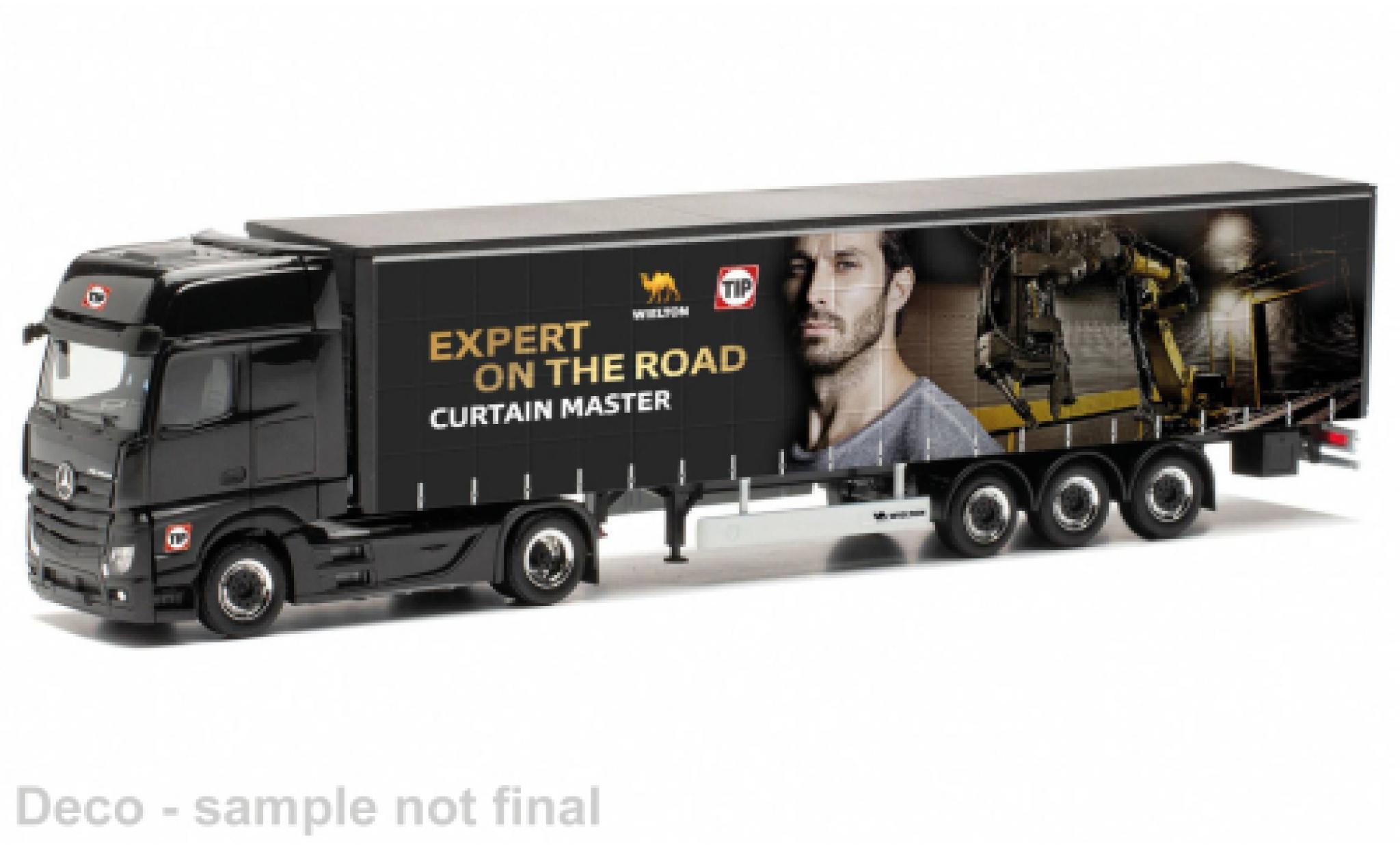 Mercedes Actros 1/87 Herpa Gigaspace Wielton / TIP modelauto