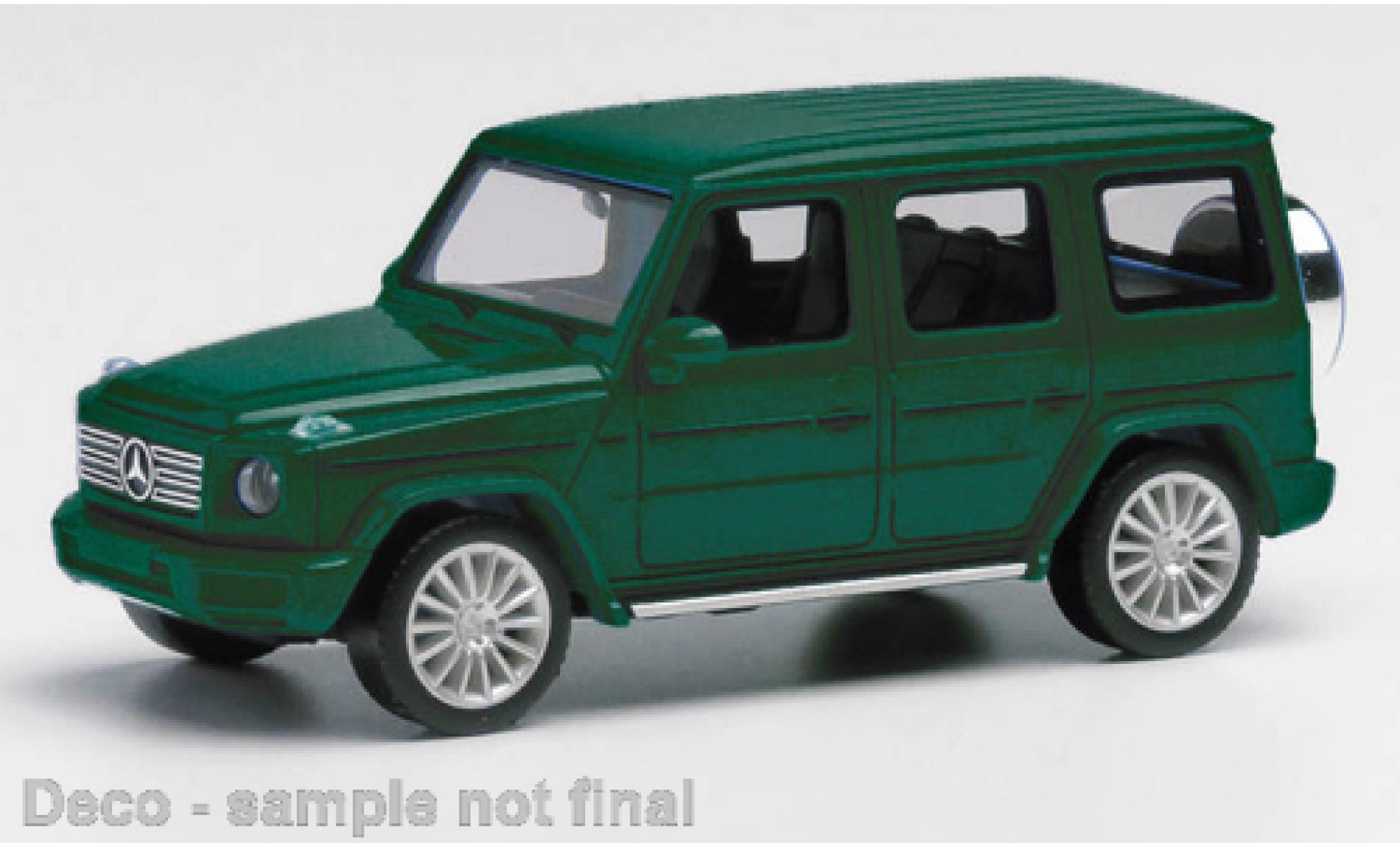 Mercedes Classe G 1/87 Herpa G-classe metallic groen modelauto