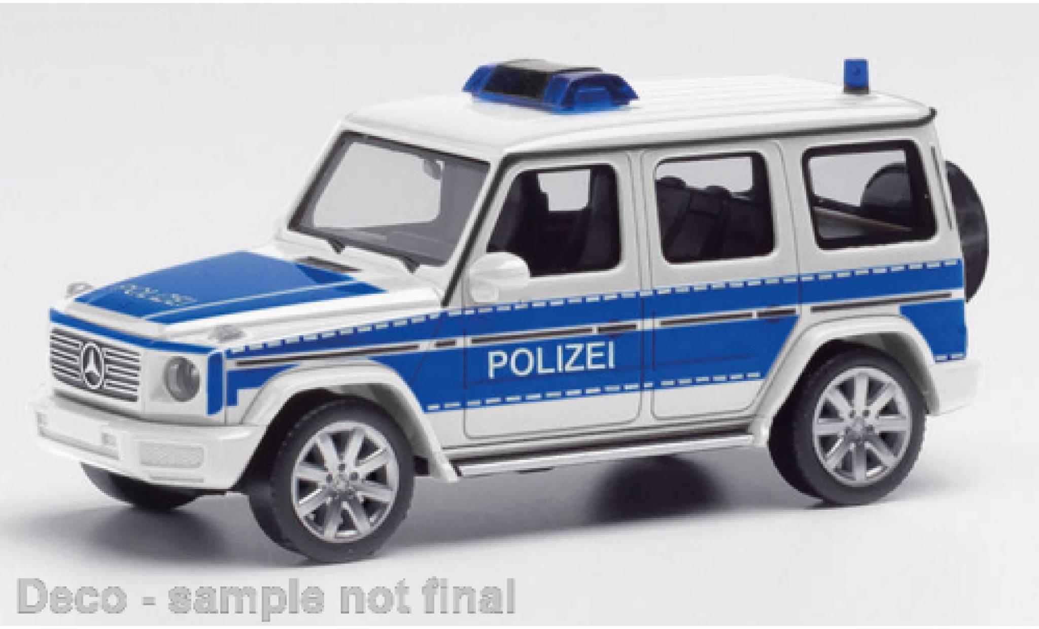 Mercedes Classe G 1/87 Herpa G-classe politie Brandenburger Land modelauto