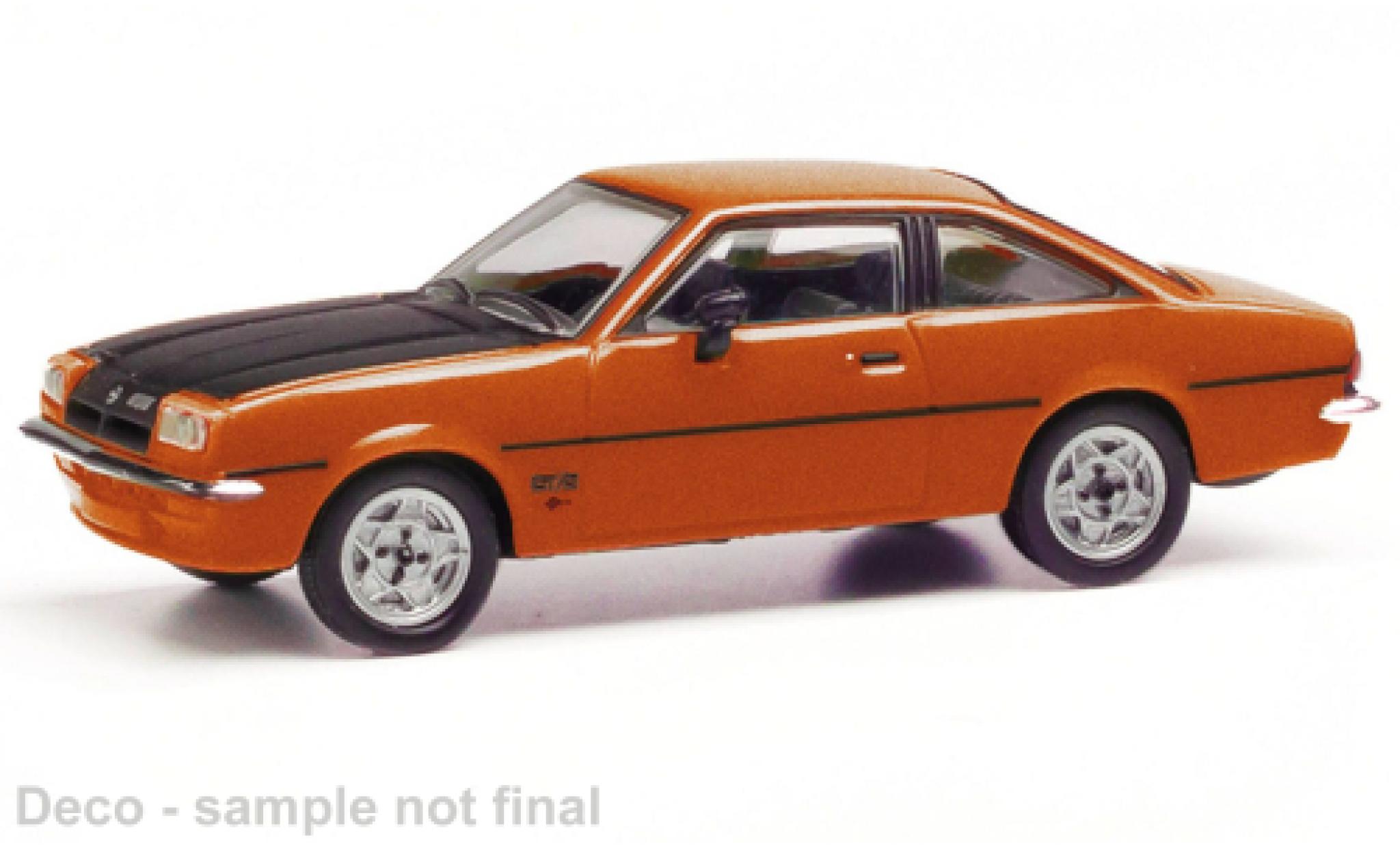 Opel Manta 1/87 Herpa B rood modelauto