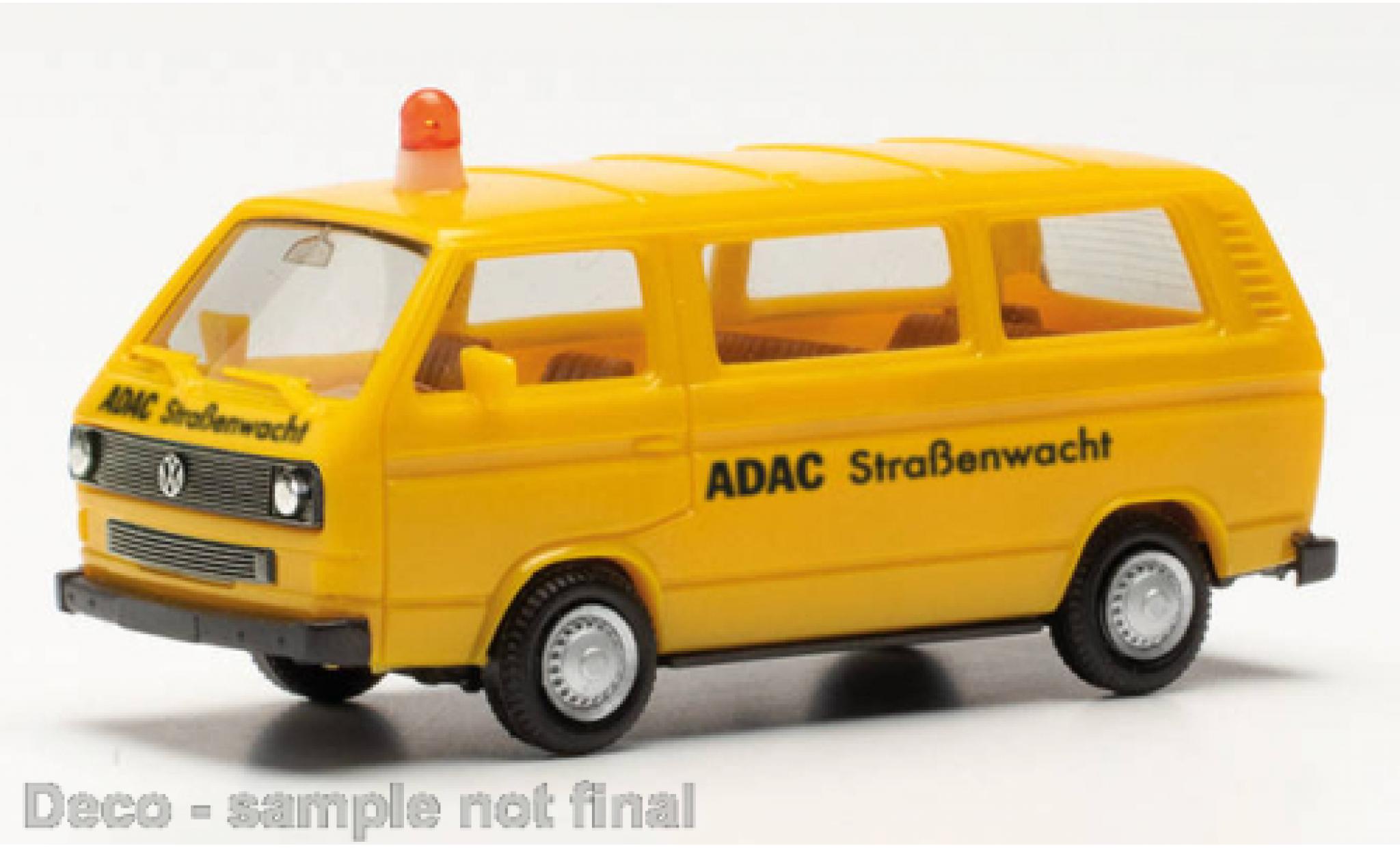 Volkswagen T3 1/87 Herpa bus ADAC modelauto