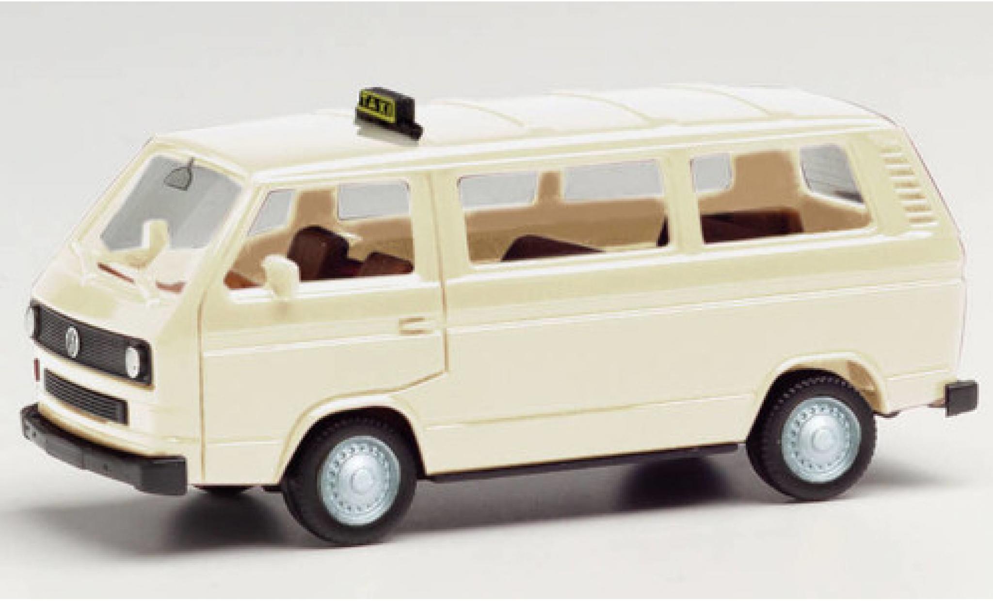 Volkswagen T3 1/87 Herpa Bus Taxi modelauto