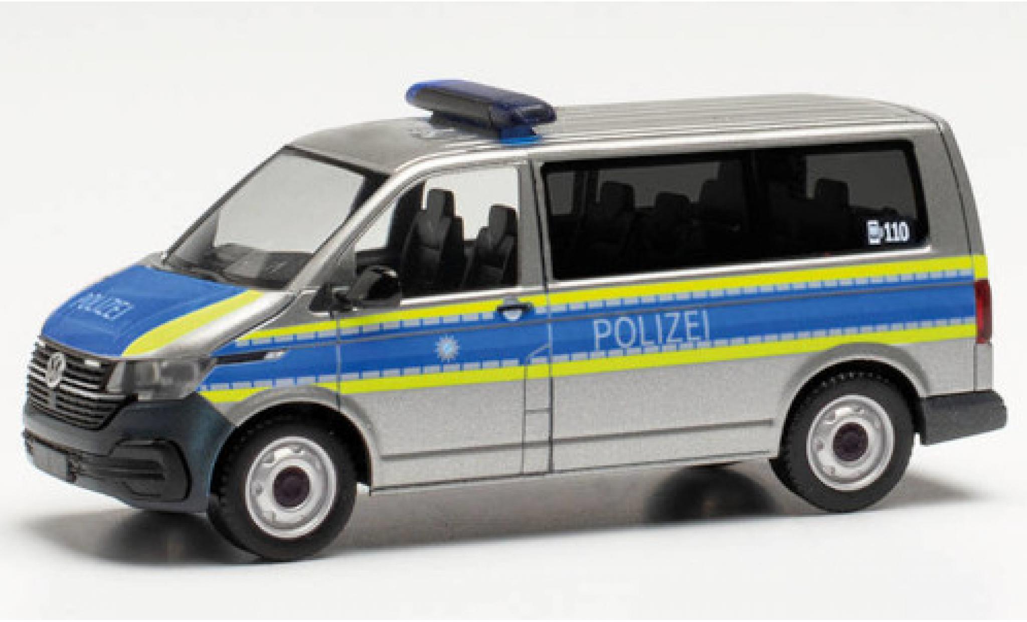 Volkswagen T6 1/87 Herpa .1 Bus Politie M&uuml;nchen modelauto