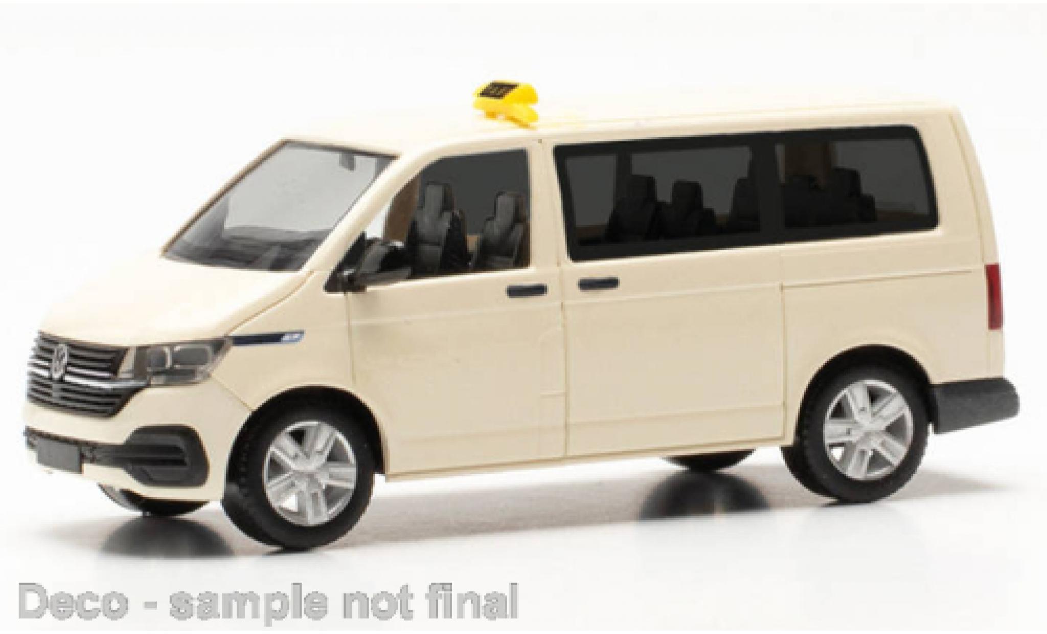Volkswagen T6 1/87 Herpa .1 bus Taxi modelauto