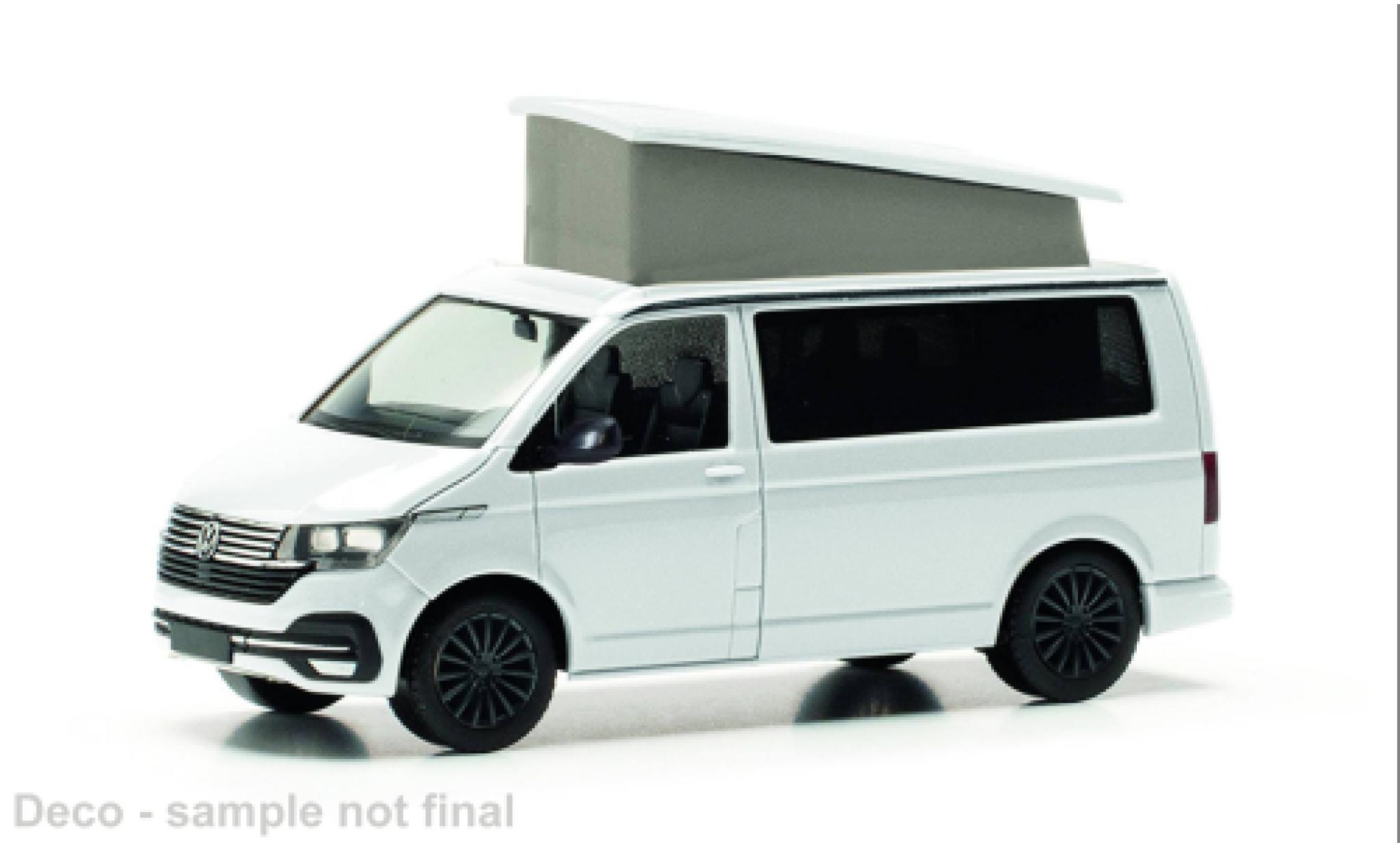 Volkswagen T6 1/87 Herpa .1 California wit modelauto