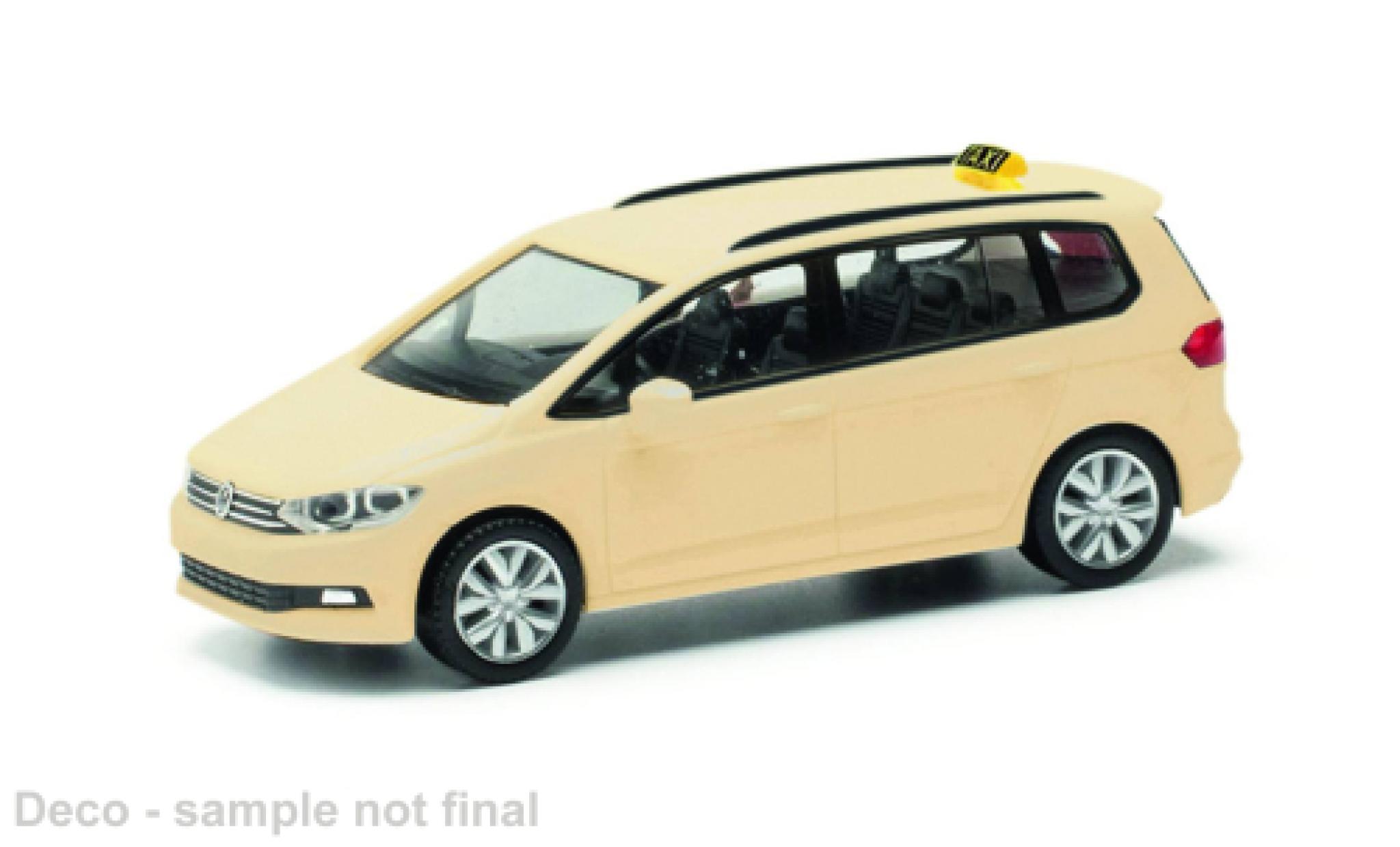 Volkswagen Touran 1/87 Herpa Taxi (D) modelauto