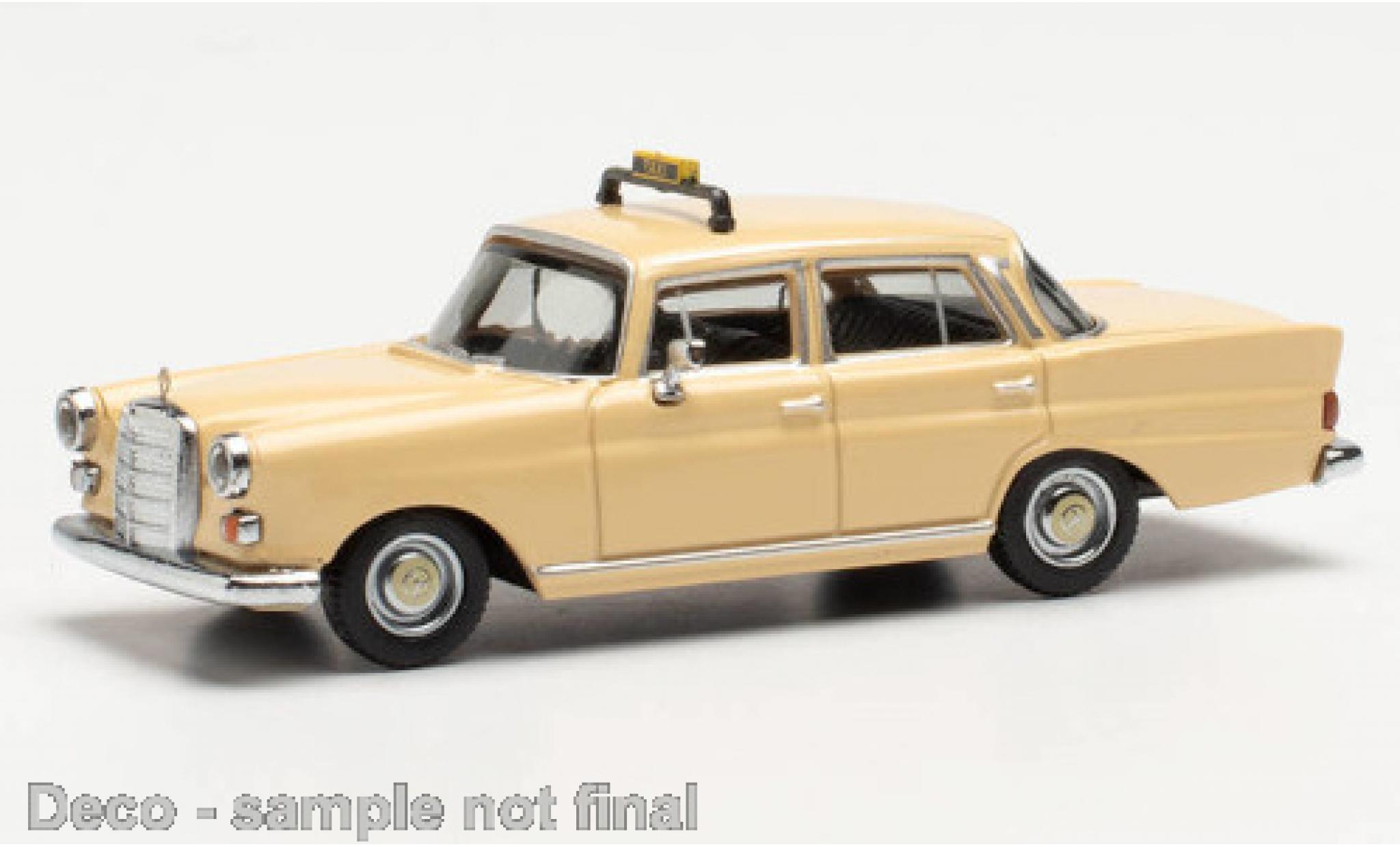 Mercedes 200 1/87 Herpa (W110) Taxi (D) modelauto