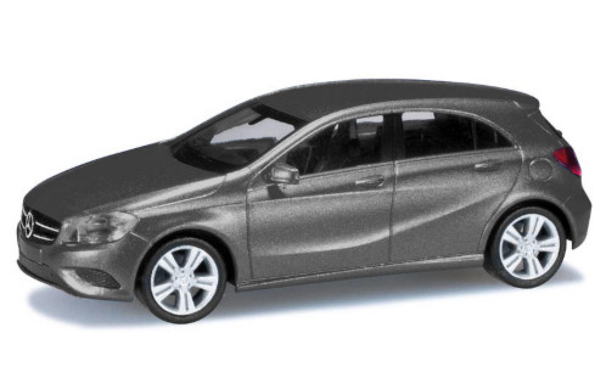 Mercedes Classe A 1/87 Herpa metallic grijs modelauto