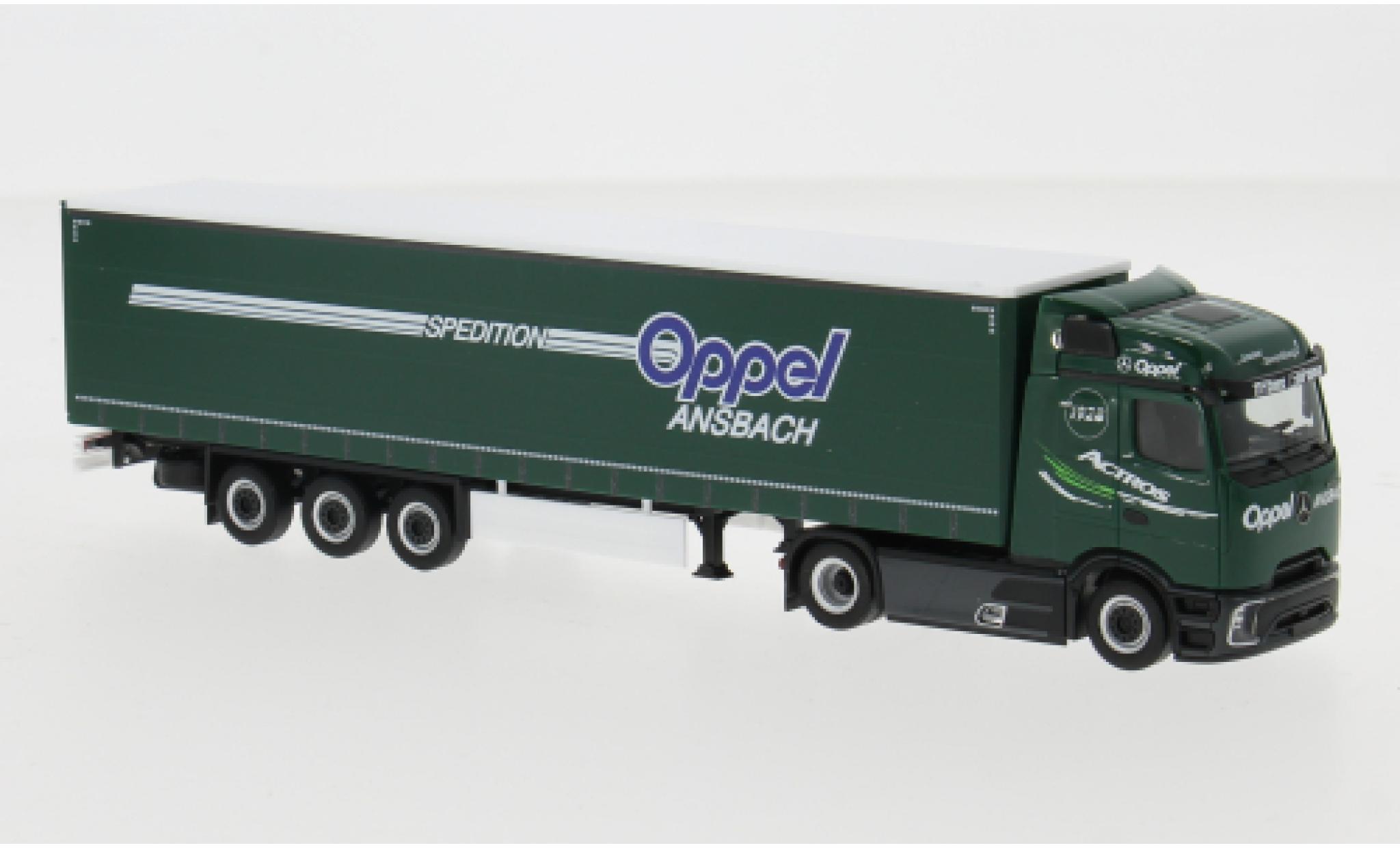 Mercedes Actros 1/87 Herpa Oppel Ansbach 1:87 modelauto