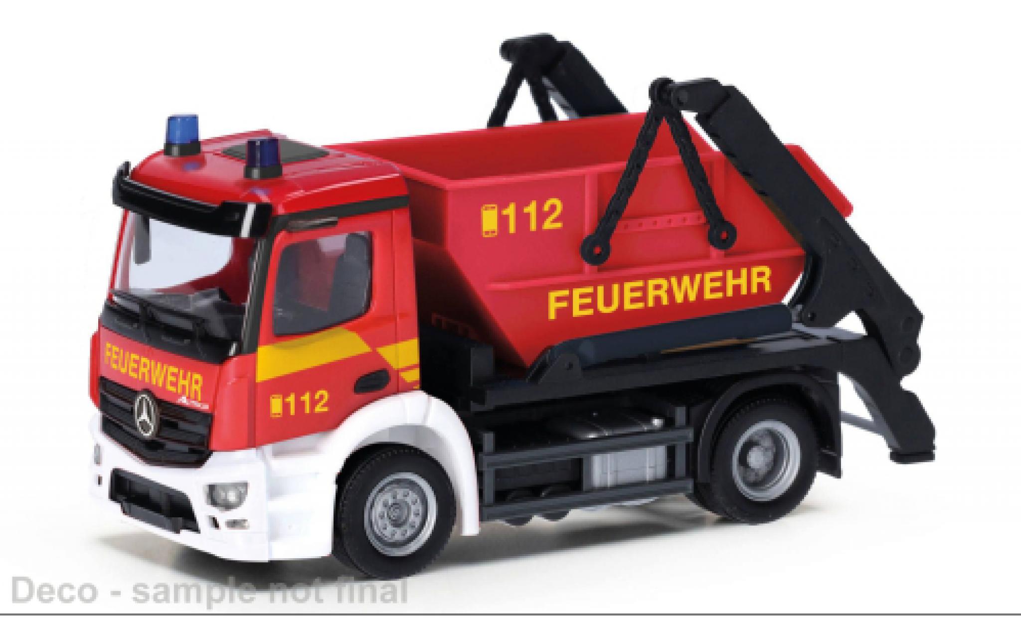 Mercedes Actros 1/87 Herpa S Brandweer 1:87 modelauto