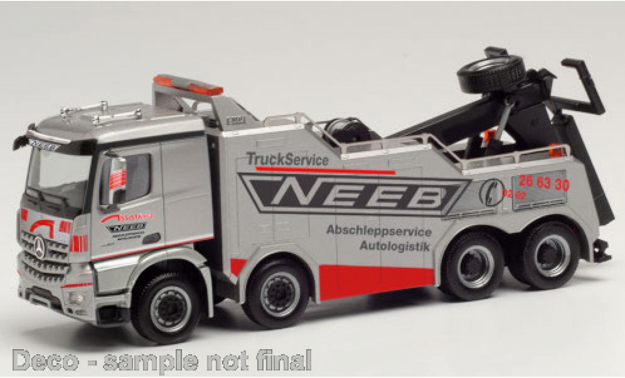 Mercedes CLA 1/87 Herpa Arocs Classic Empl Bison Truck Service Neeb modelauto