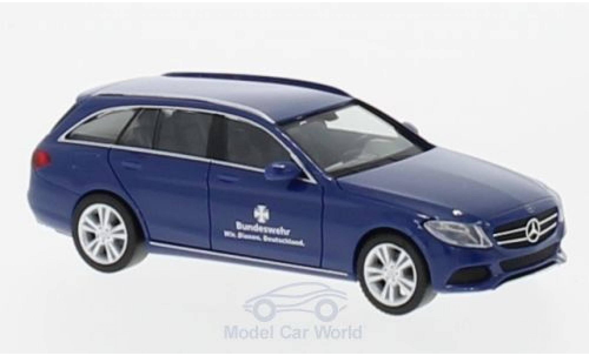 Mercedes Classe C 1/87 Herpa T-Modell Bundeswehr modelauto