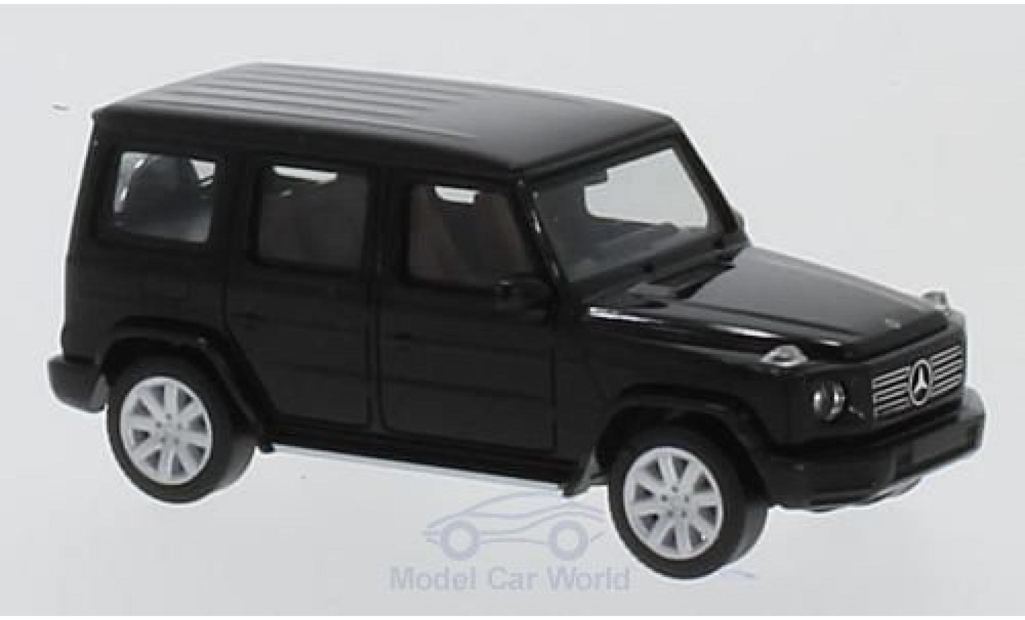 Mercedes Classe G 1/87 Herpa G-Modell metallic zwart modelauto