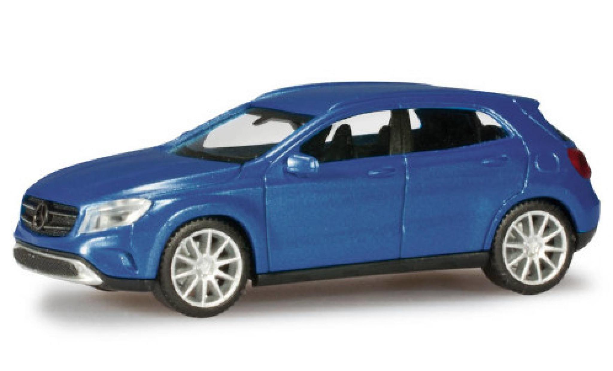 Mercedes Classe GLC 1/87 Herpa GLClasse A (X156) metallic blauw modelauto