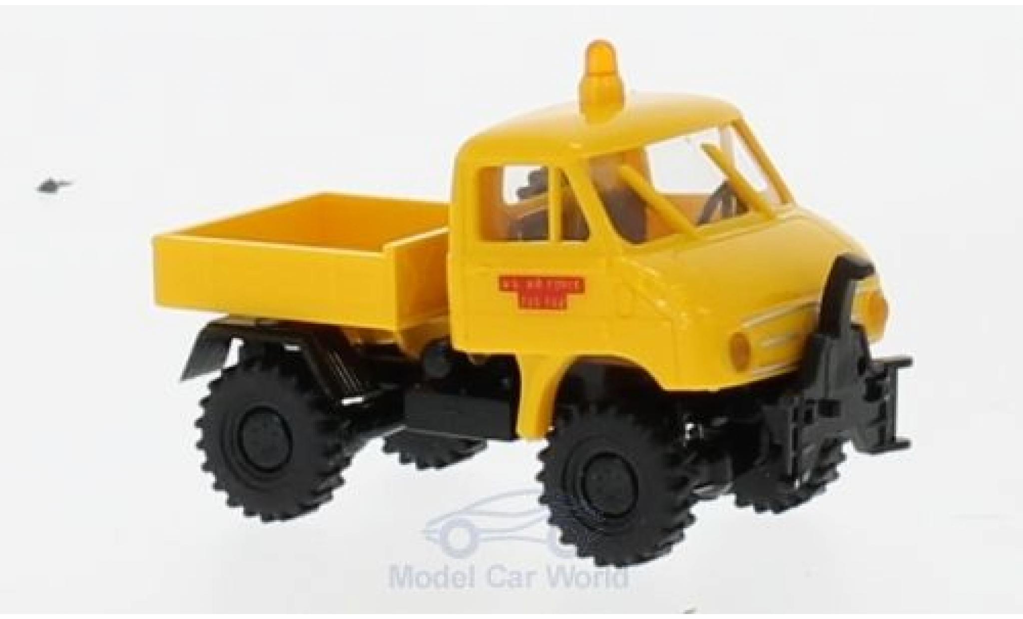 Mercedes Unimog 1/87 Herpa U411 Pritsche US Air Force Berlin modelauto